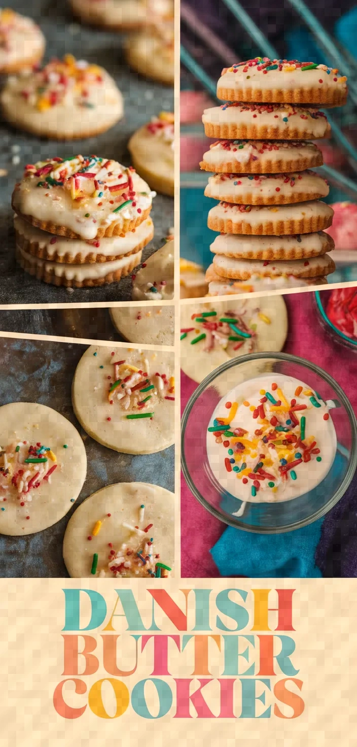 A photo of Danish Butter Cookies Recipe