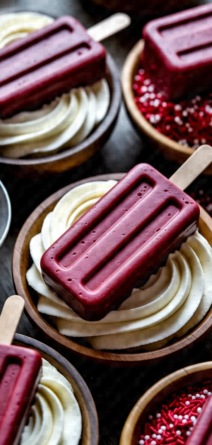 Ingredients photo for Red Velvet Cakesicles Valentines Recipe