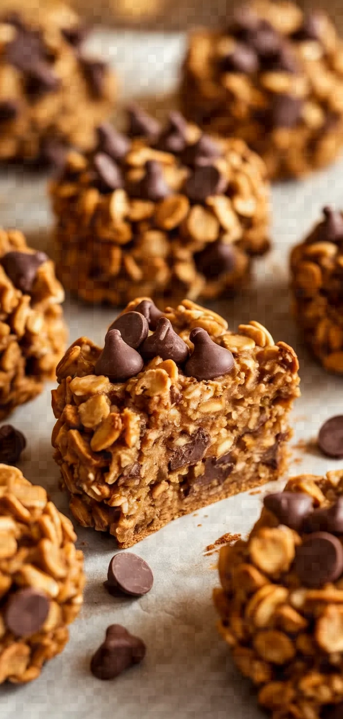 Photo of Gingerbread Chocolate Chip Baked Oatmeal Bites Recipe