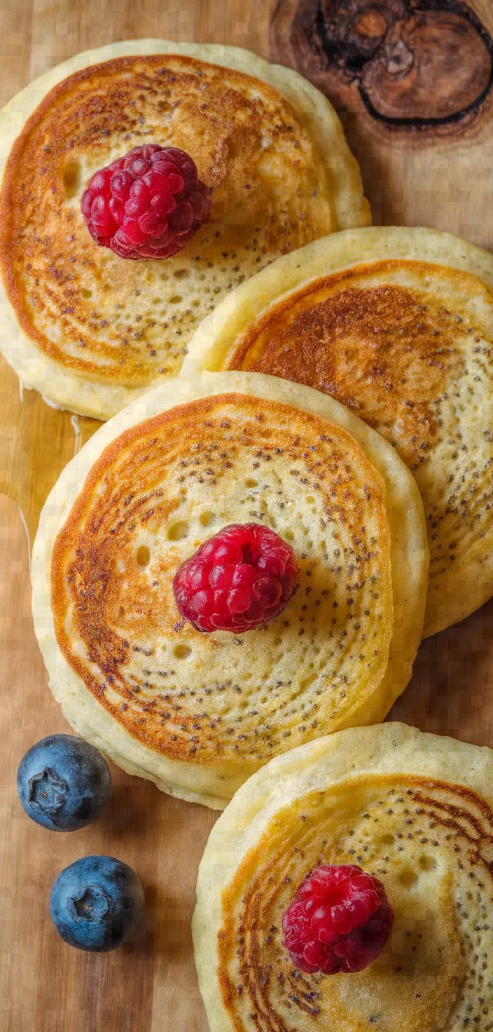 Photo of Lemon Poppyseed Pancakes Recipe