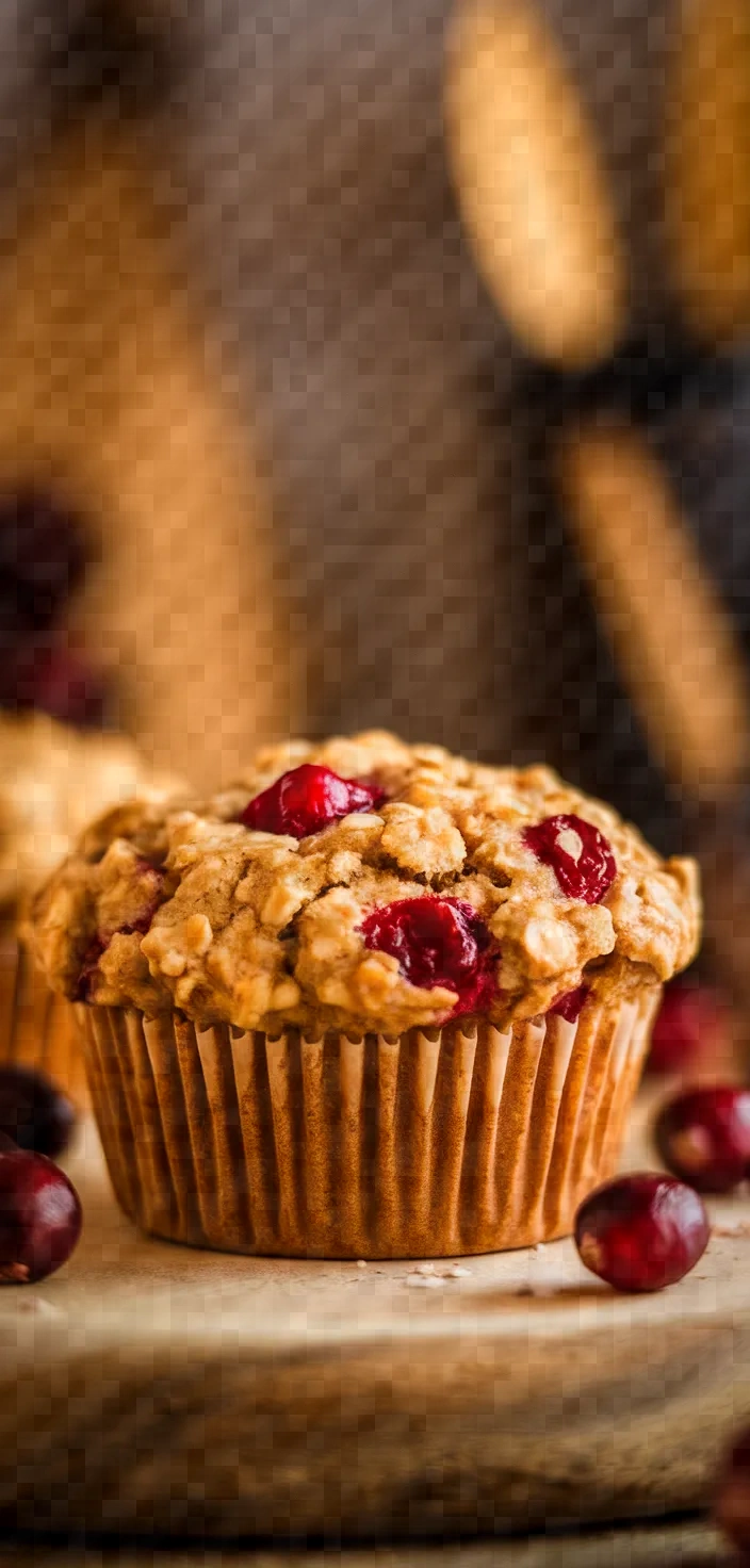 Photo of Baked Oatmeal Muffins Cranberries Recipe