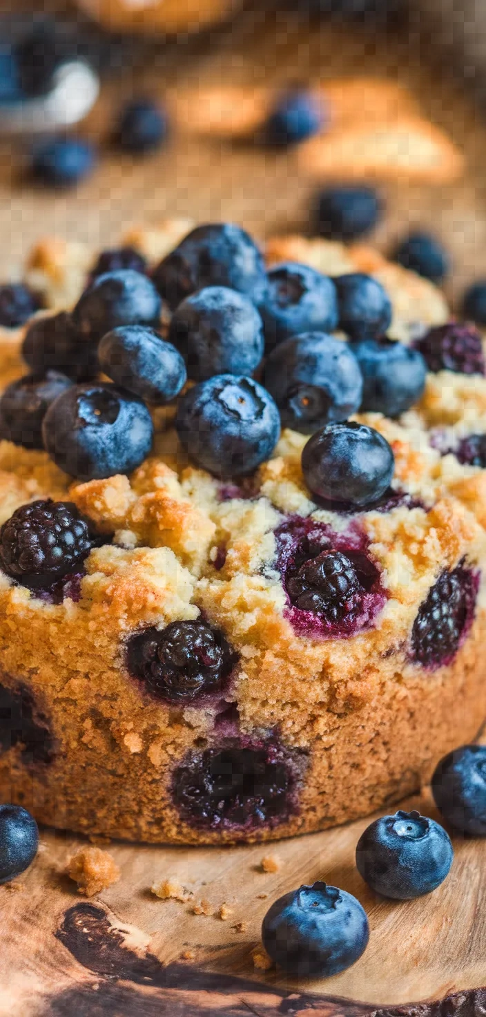 Photo of Blueberry Breakfast Cake Vegan Recipe