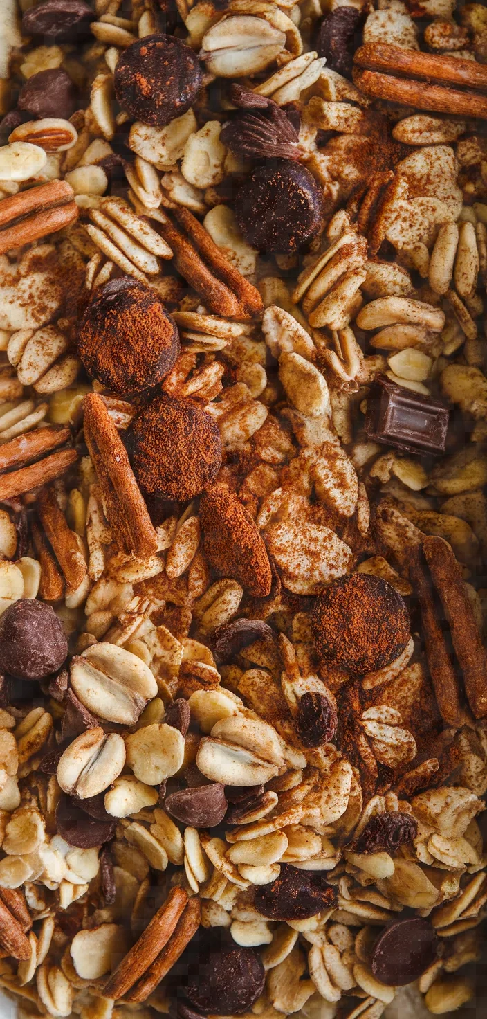 Chocolate Chai Spice Granola Recipe