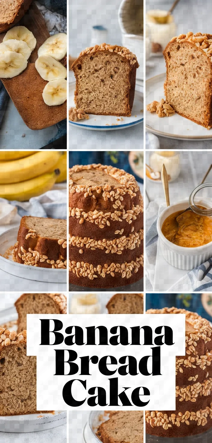 A photo of Banana Bread Cake Recipe