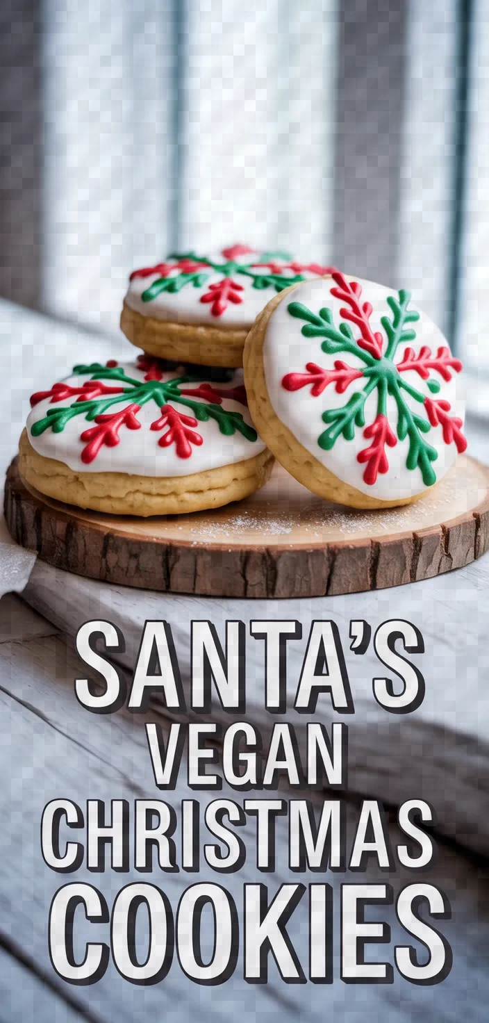 A photo of Vegan Christmas Cookies That Santa Cant Resist Recipe