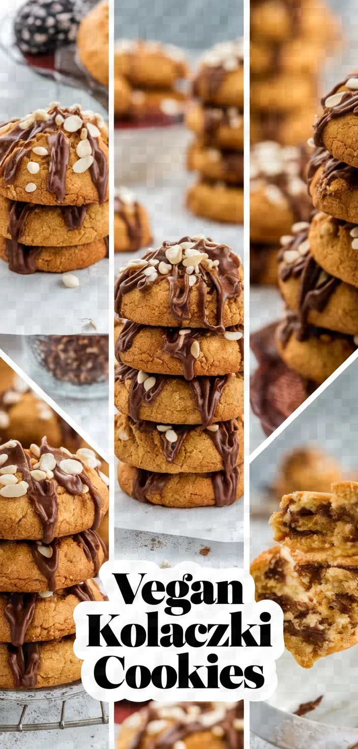 A photo of Vegan Kolaczki Polish Cookies Recipe