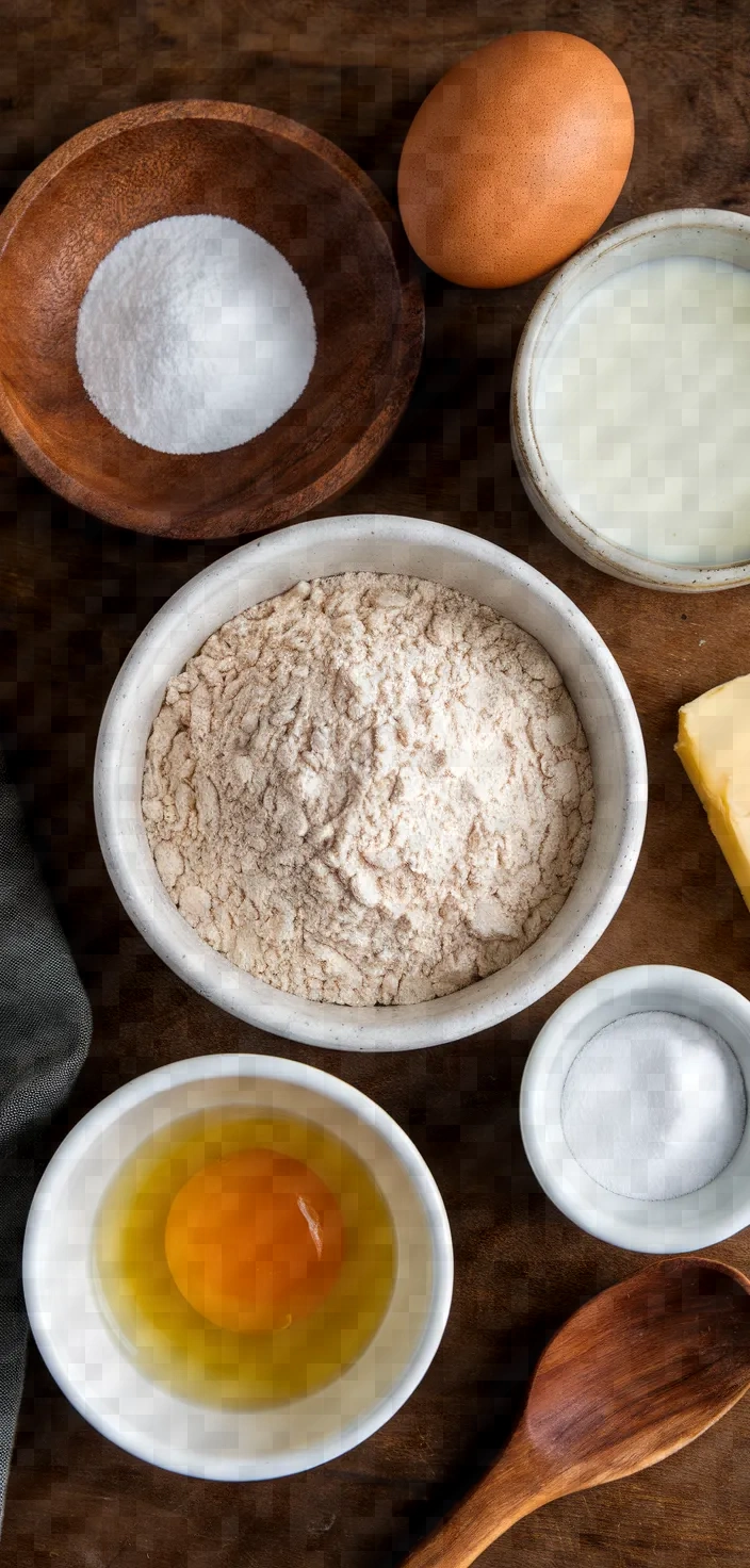 Ingredients photo for Gluten Free Buckwheat Pancakes Recipe