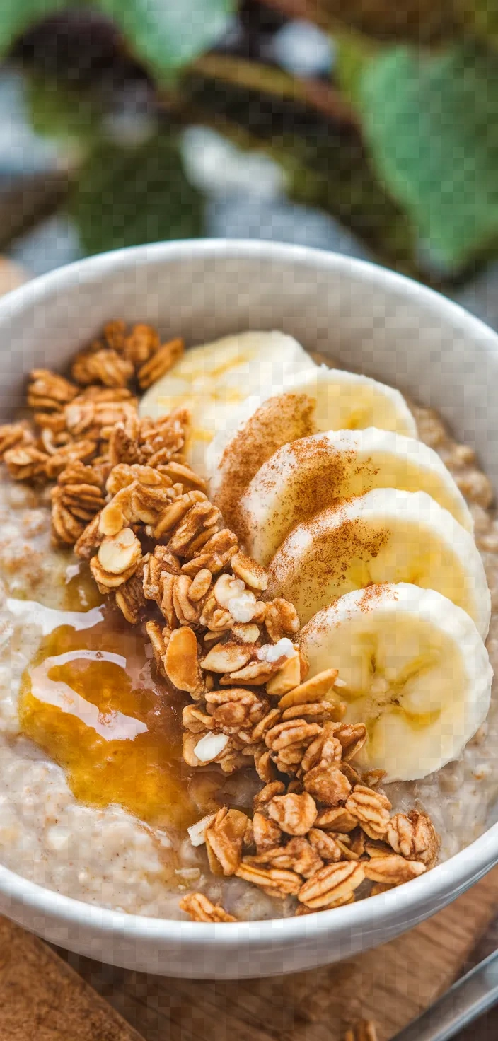 Ingredients photo for Oatmeal Cinnamon Smoothie W Oatmeal Cookie Crumble Recipe