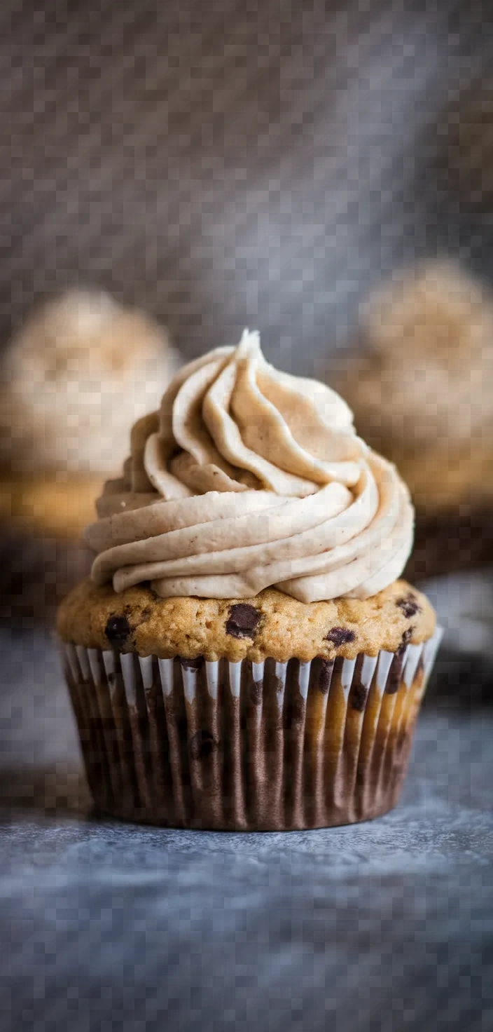 Photo of Tahini Chocolate Chip Cupcakes Recipe