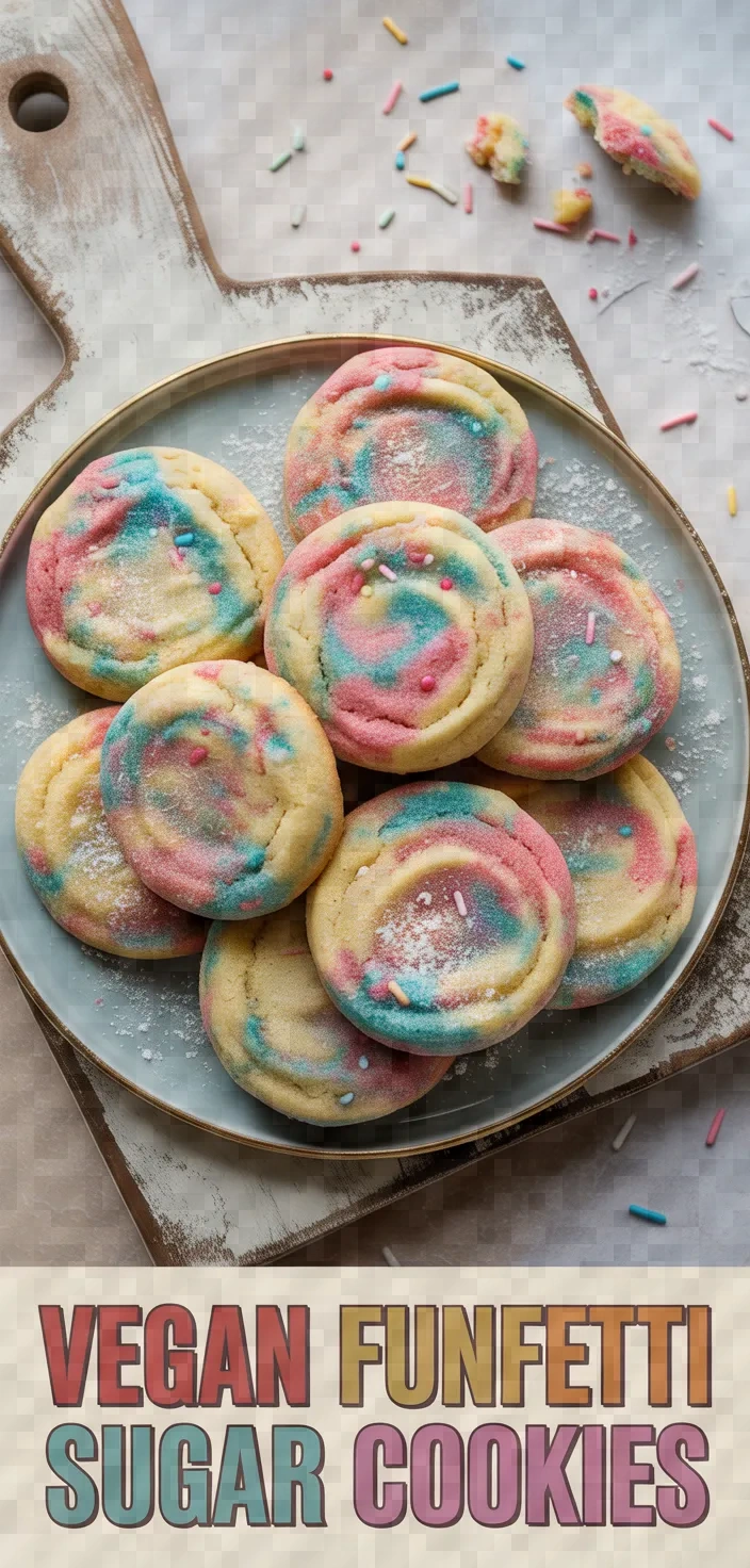 Vegan Funfetti Sugar Cookies Recipe
