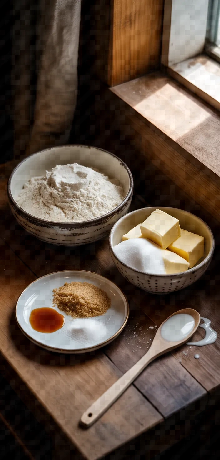 Ingredients photo for Edible Sugar Cookie Dough Recipe