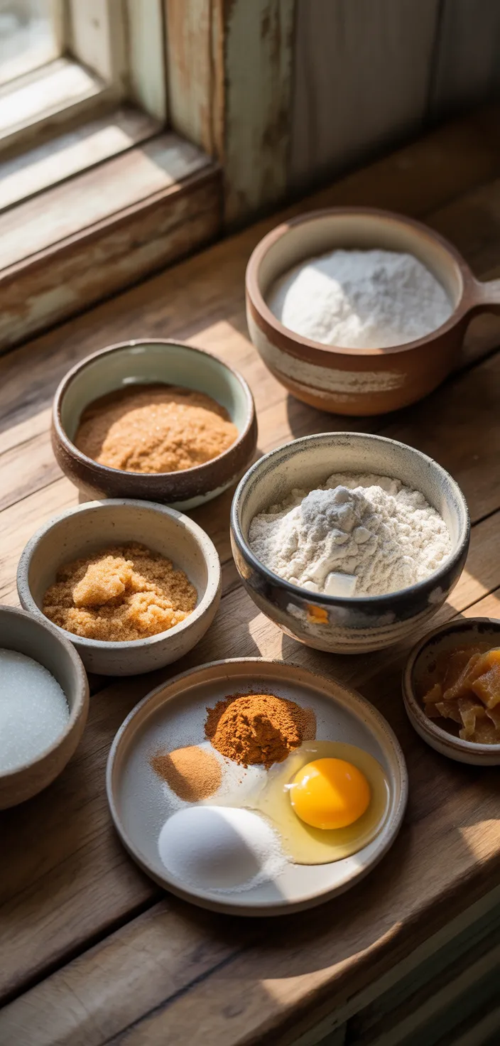 Ingredients photo for Gingerbread Recipe