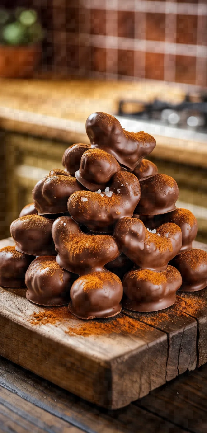 Photo of Mexican Spiced Chocolate Covered Cashews Recipe
