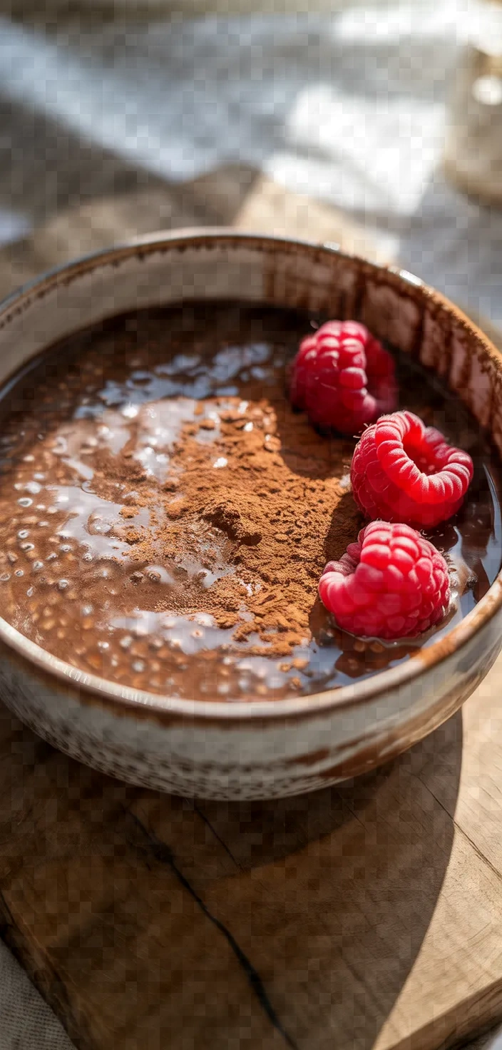 Photo of Overnight Chocolate Chia Pudding Recipe