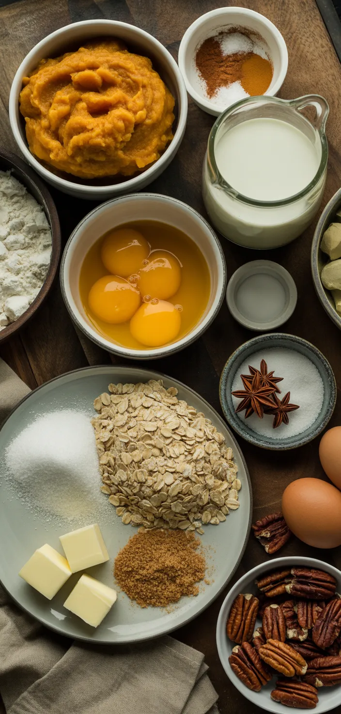 Ingredients photo for Pumpkin Crisp Recipe