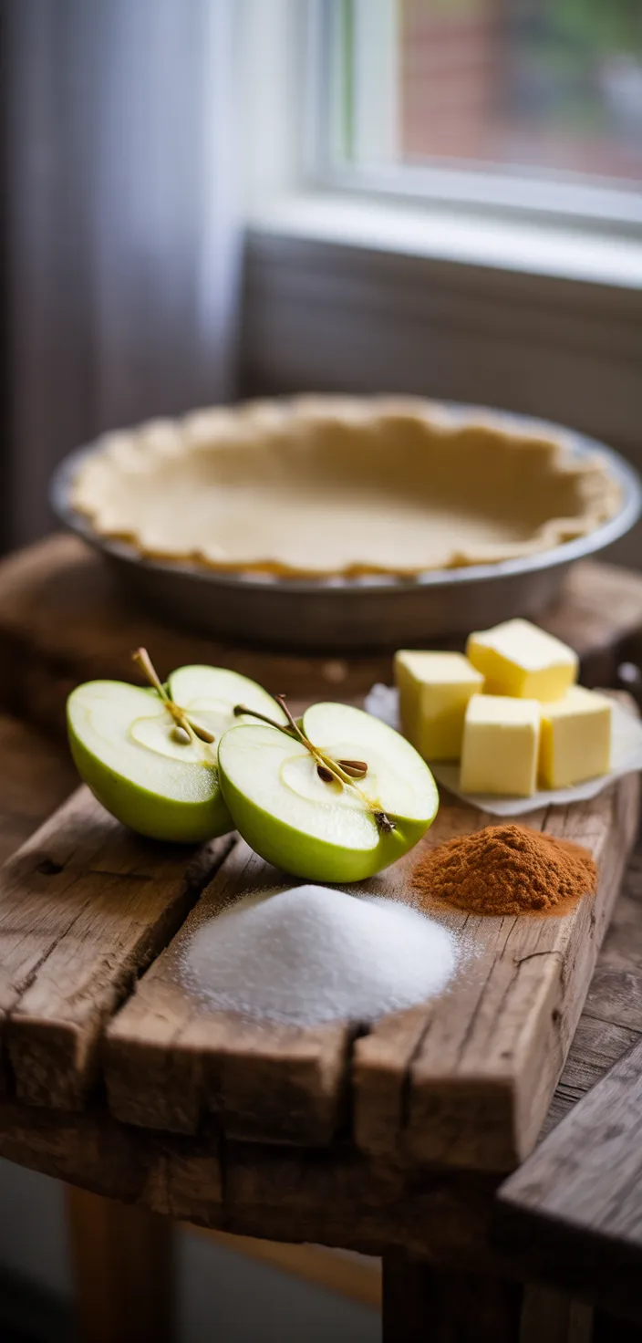 Ingredients photo for Apple Pie Recipe
