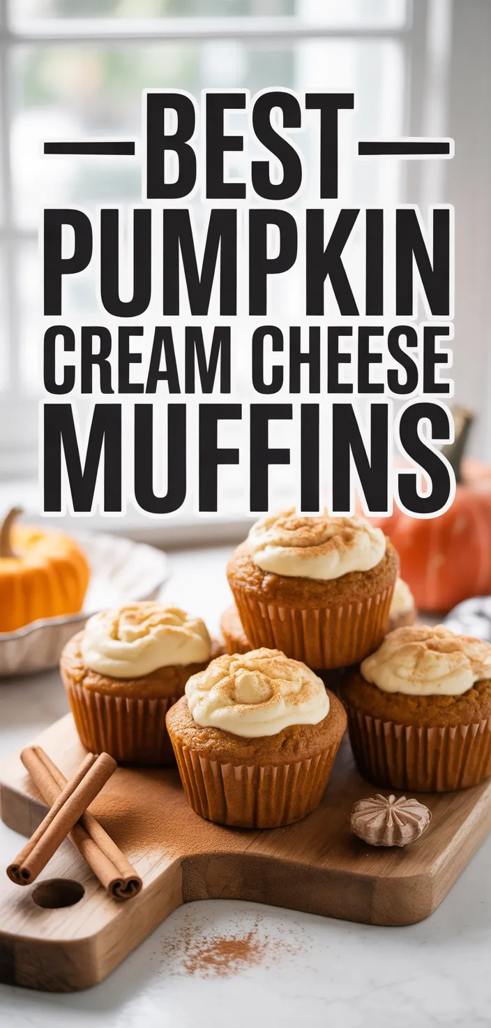 Best Pumpkin Cream Cheese Muffins Recipe