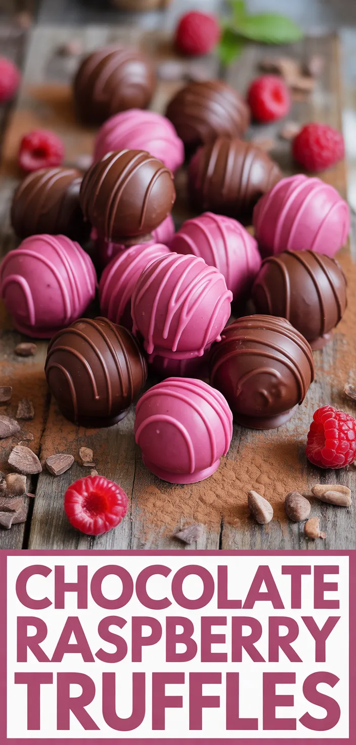 Chocolate Raspberry Truffles Recipe