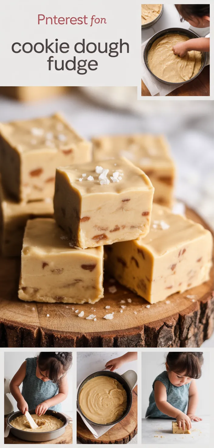 Cookie Dough Fudge Recipe
