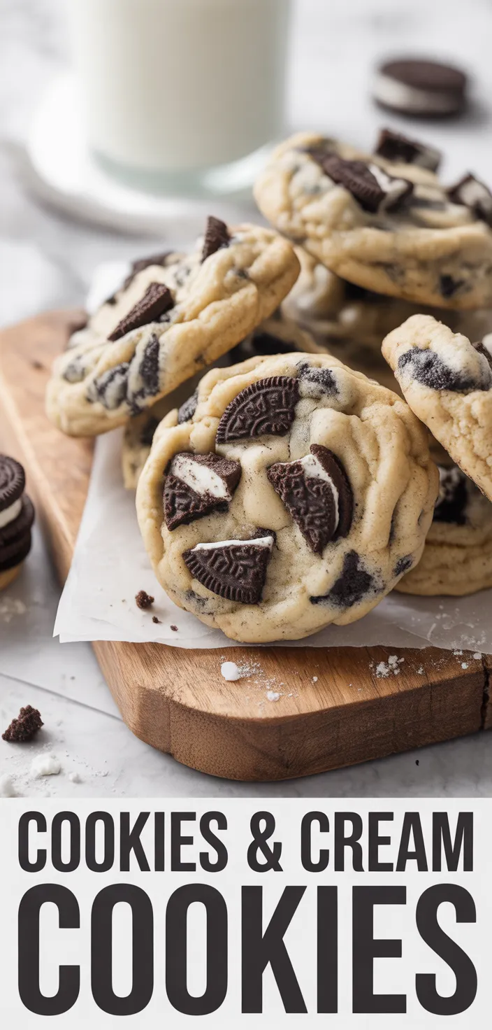 Cookies & Cream Cookies Recipe