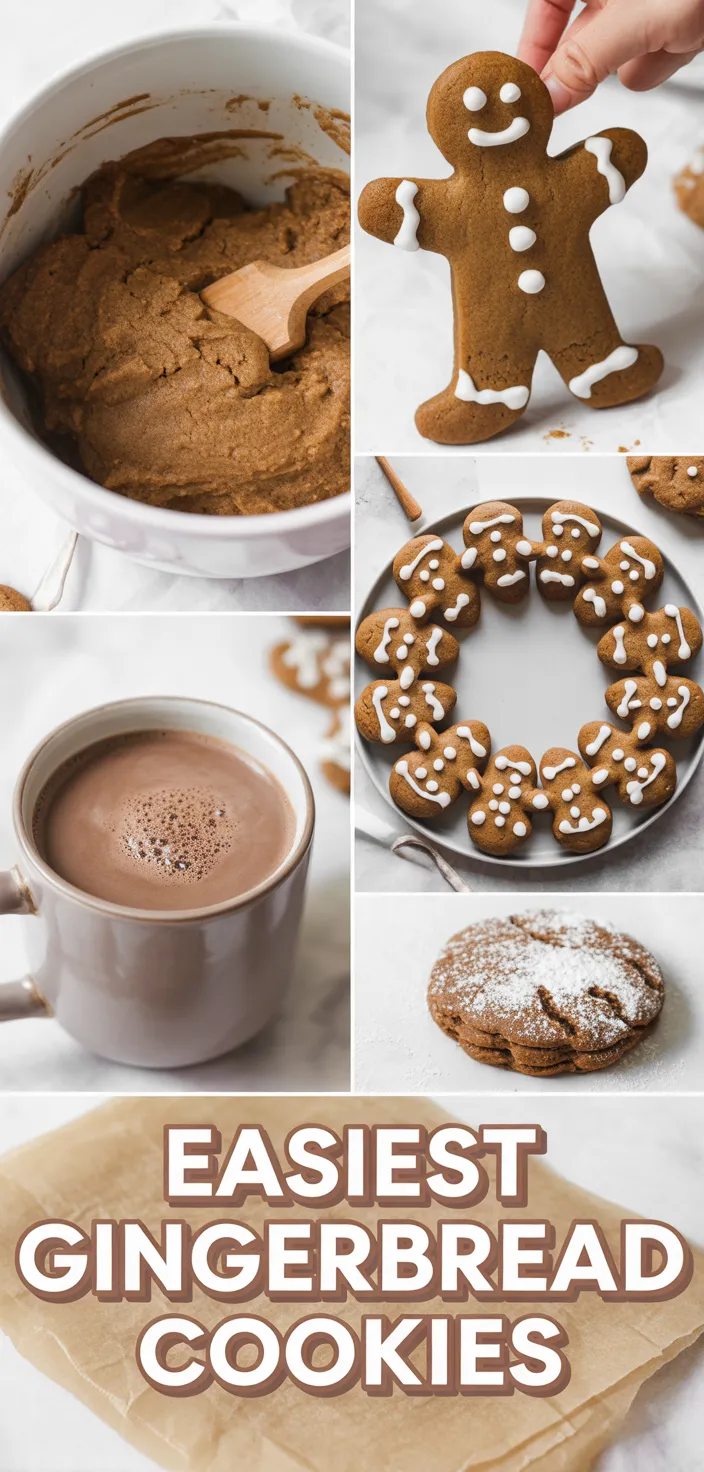 Easiest Gingerbread Cookies Recipe