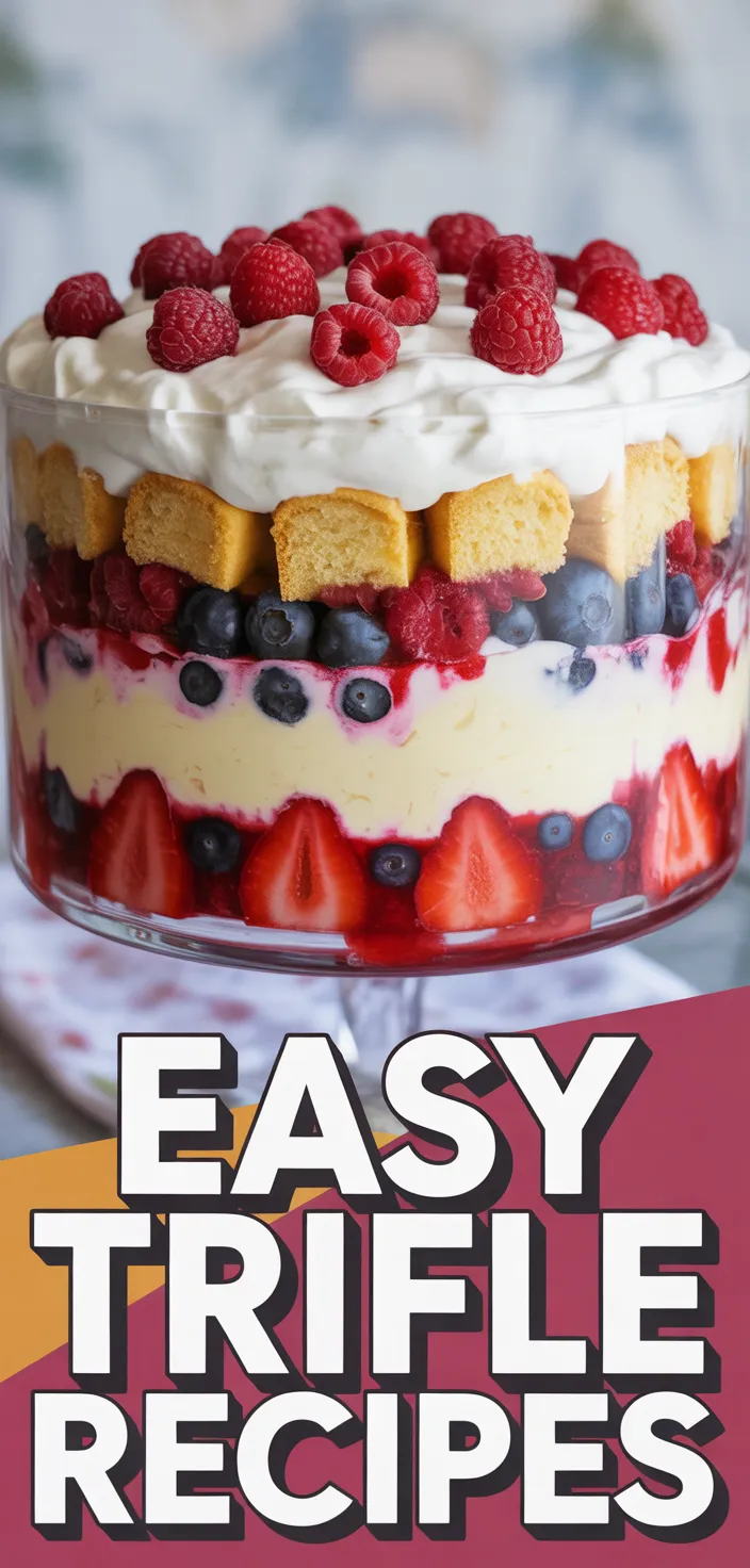 Easy Trifle Recipes
