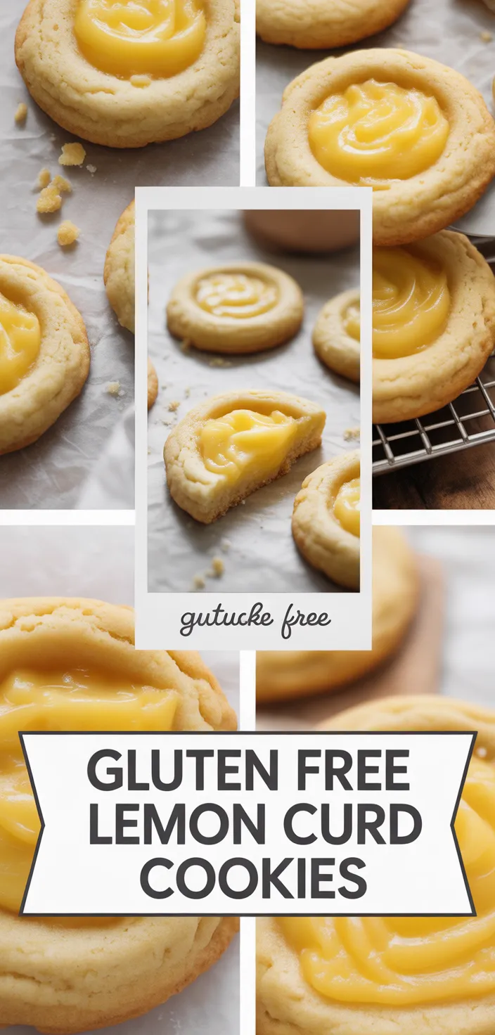 A photo of Gluten Free Lemon Curd Cookies Recipe