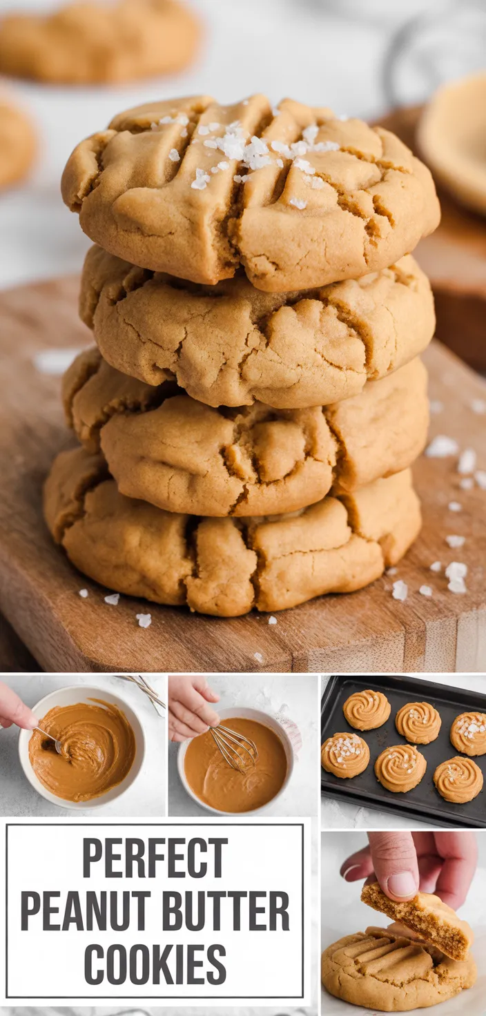 Perfect Peanut Butter Cookies Recipe