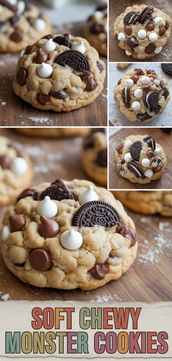Soft & Chewy Cookie Monster Cookies Recipe