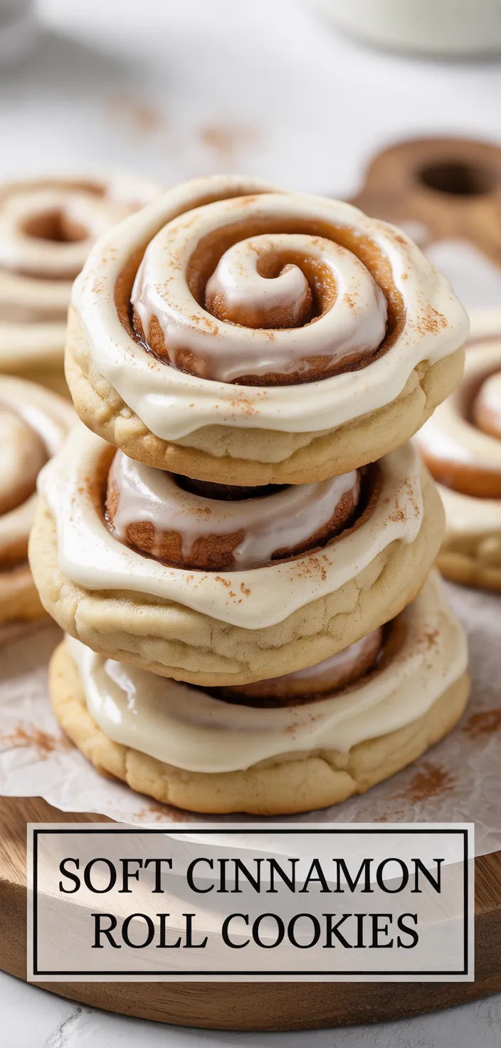 Soft Cinnamon Roll Cookies Recipe