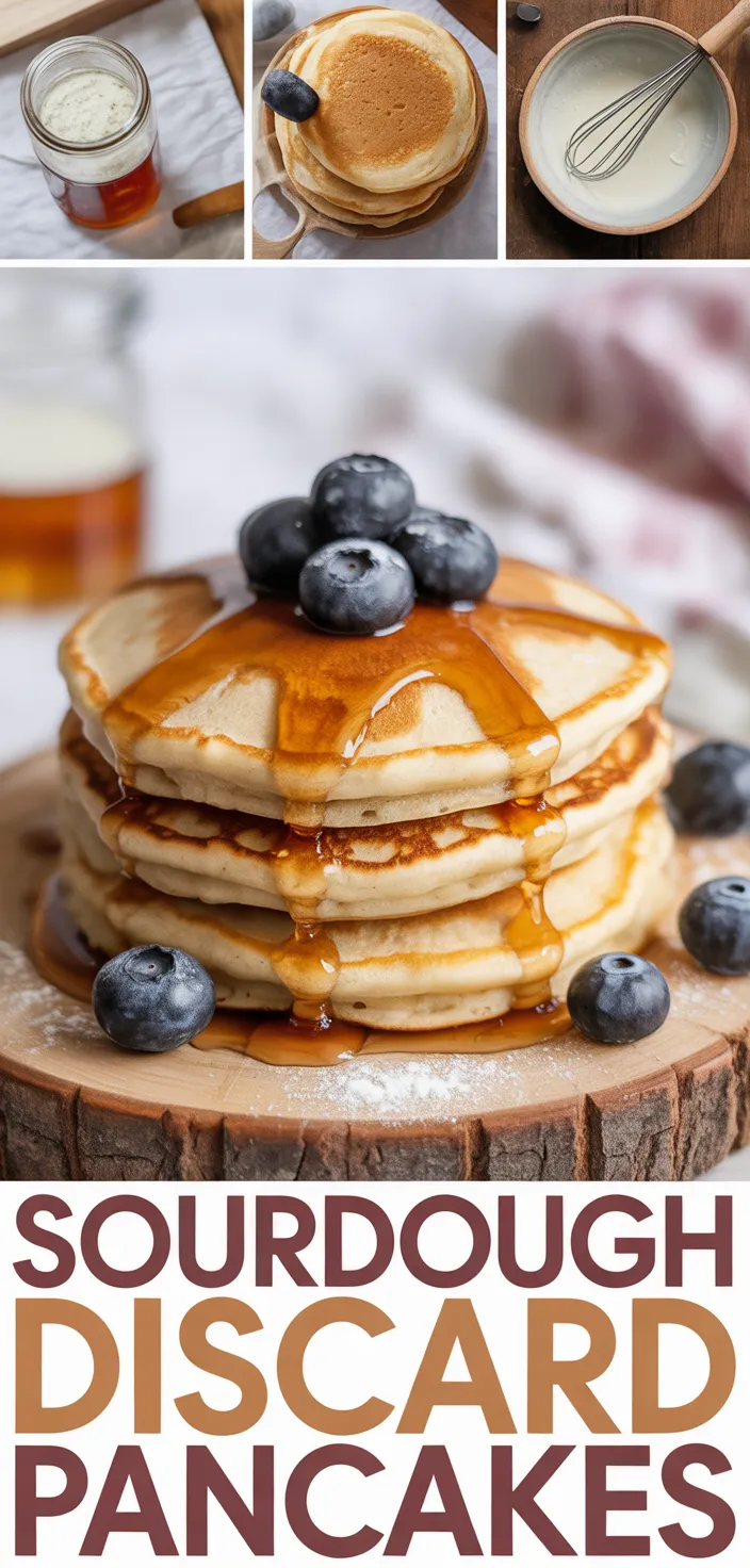 Sourdough Discard Pancakes Recipe