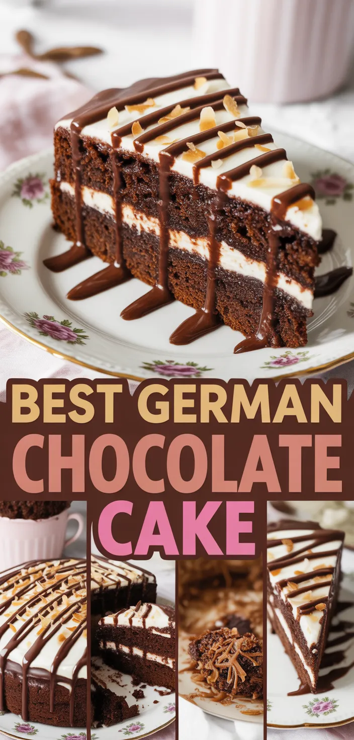 The Best German Chocolate Cake In All The Land Recipe