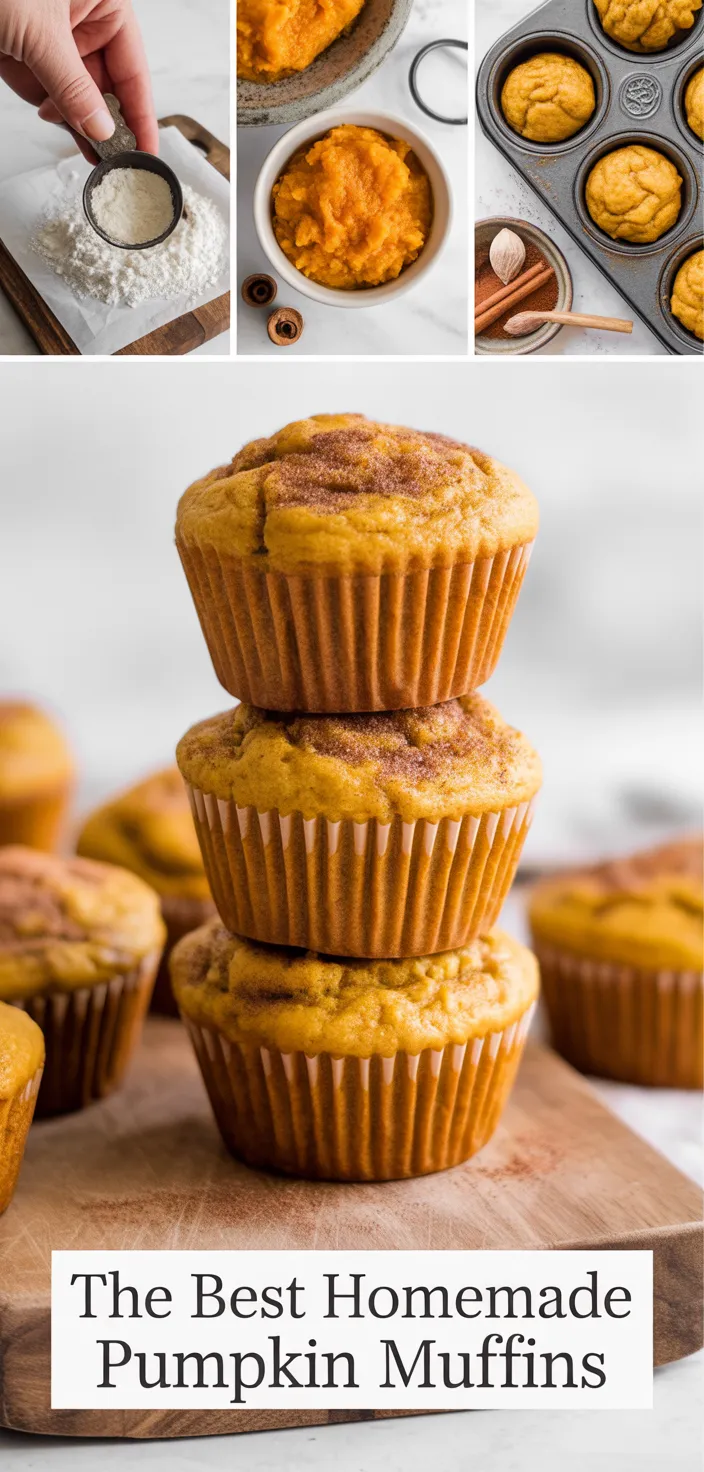 The Best Homemade Pumpkin Muffins Recipe