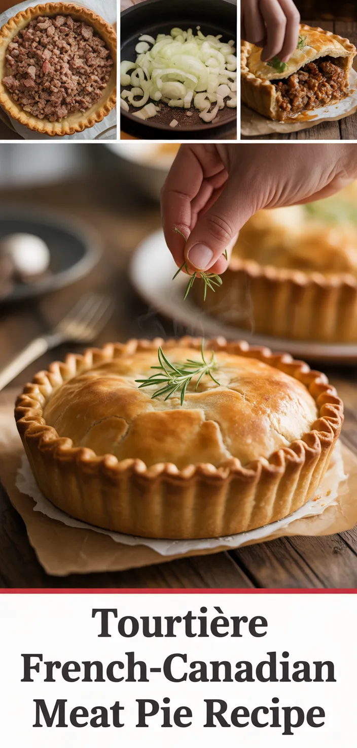 Tourtière French-Canadian Meat Pie Recipe