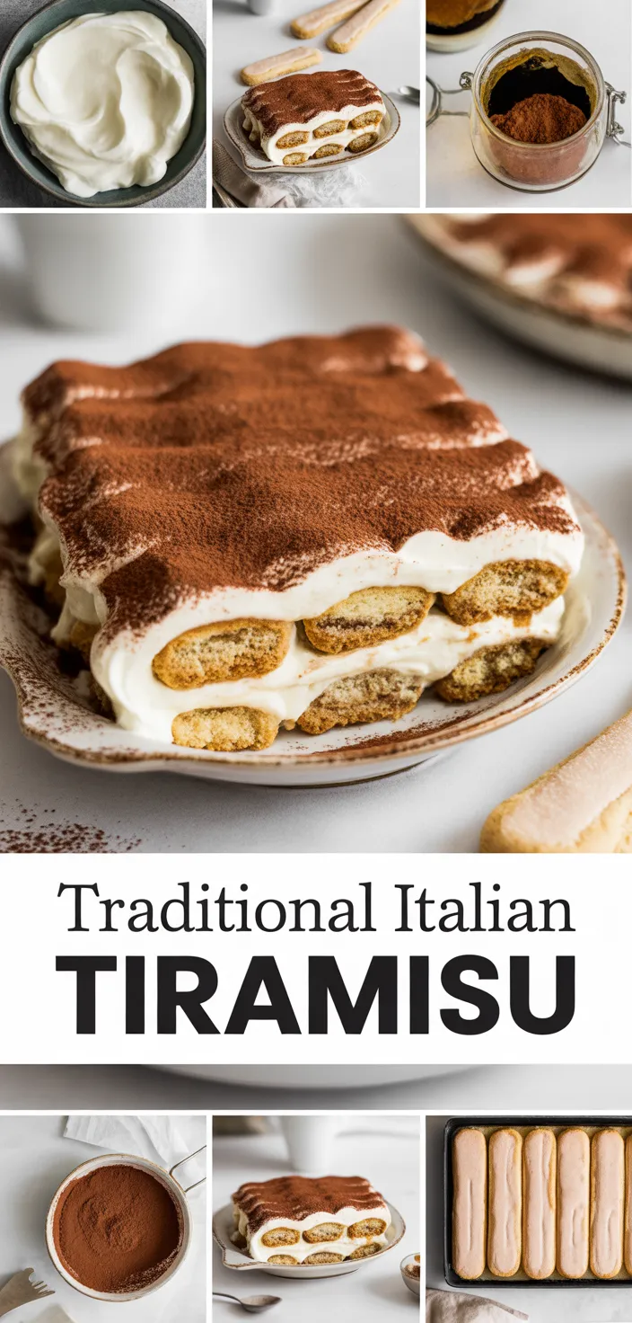 A photo of Traditional Italian Tiramisu Recipe