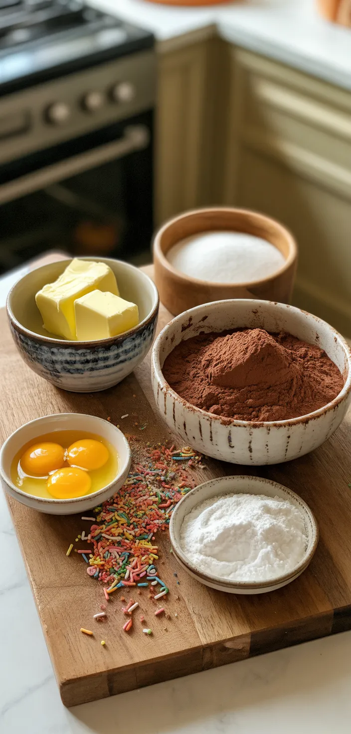 Ingredients photo for Copycat Cosmic Brownies Are Ultra Rich, Fudgy, And Chewy Just Like The Kind You Buy At The Store From Little Debbie … Recipe