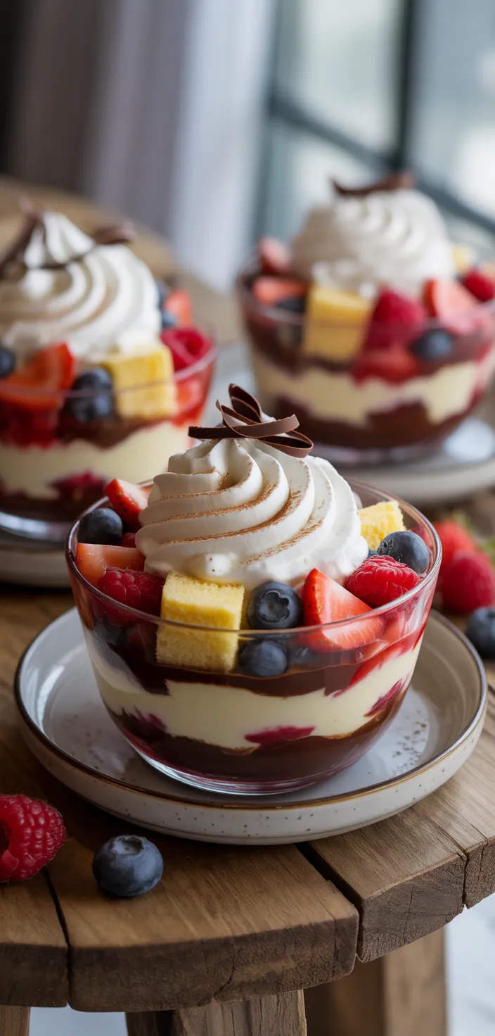 Ingredients photo for Easy Trifle Recipes