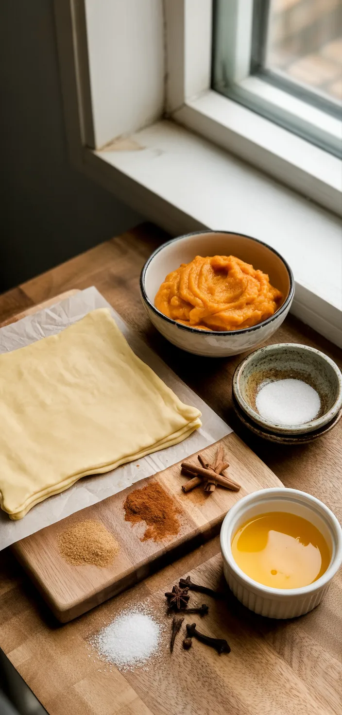 Ingredients photo for PUMPKIN TWISTS Recipe