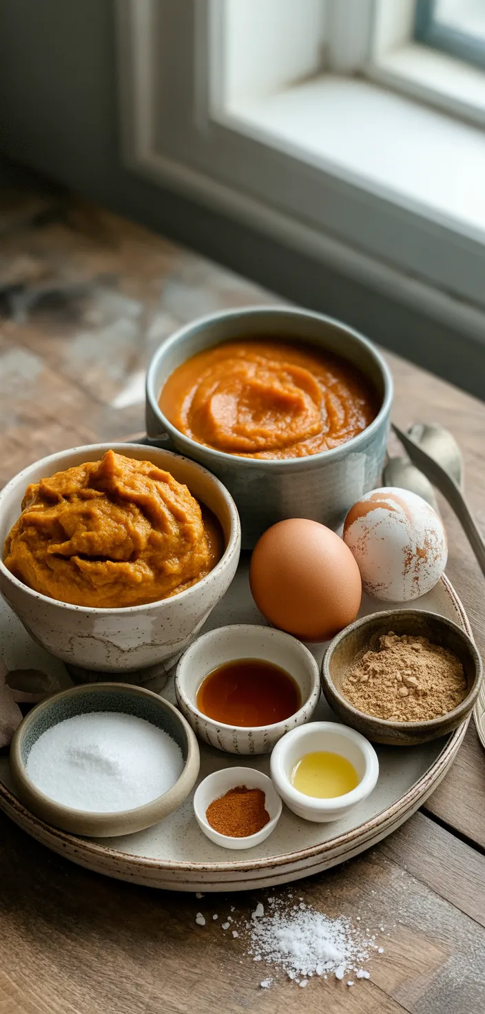 Ingredients photo for Paleo Pumpkin Muffins Recipe