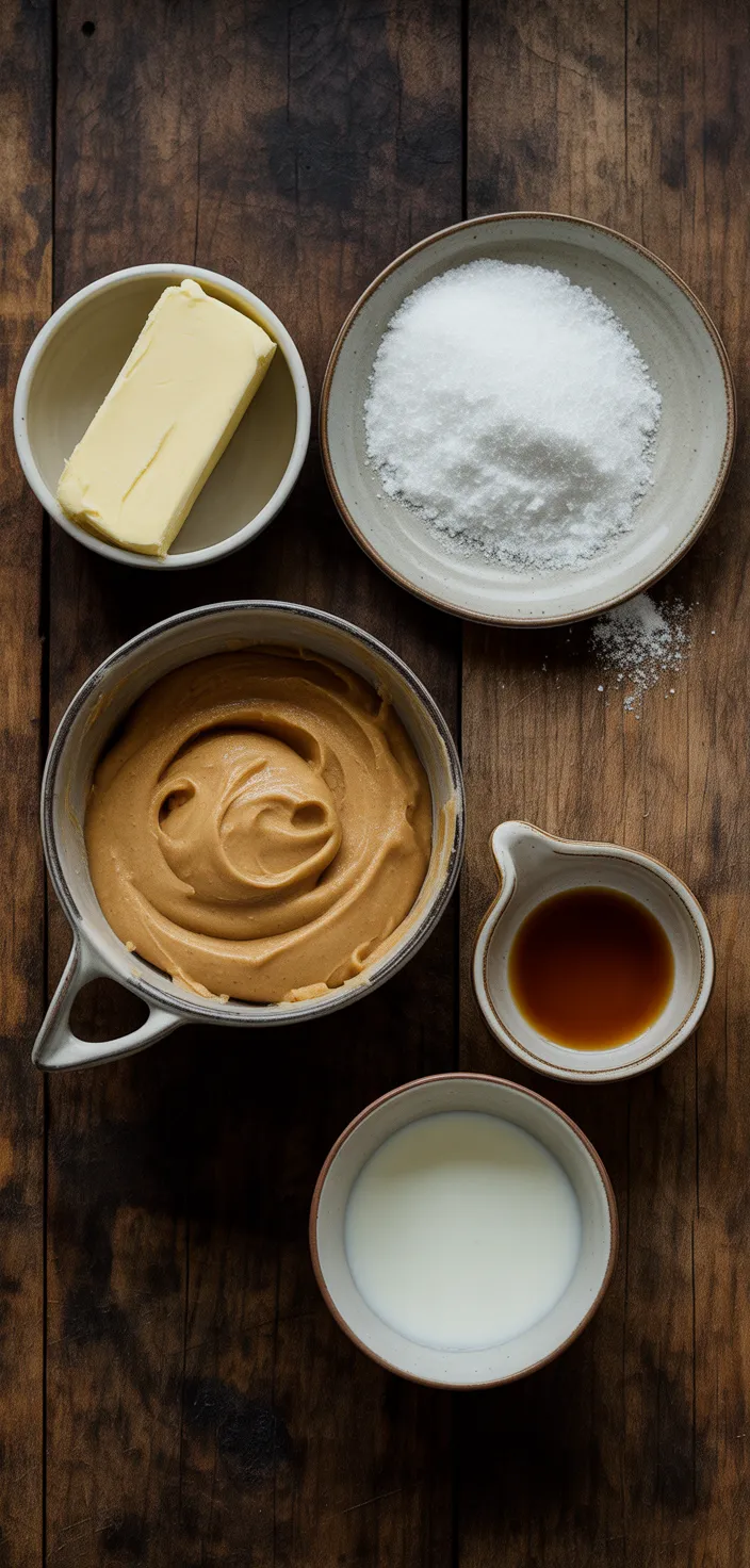 Ingredients photo for Peanut Butter Frosting Recipe
