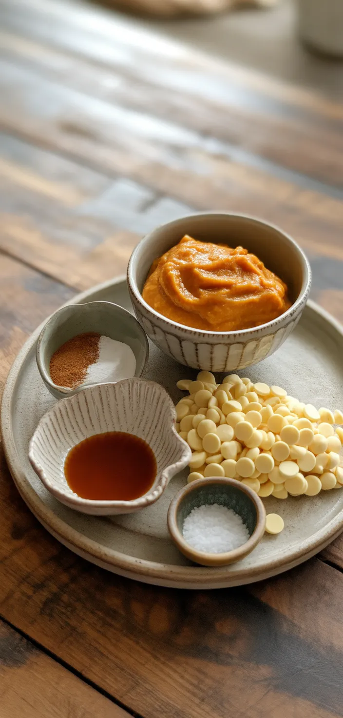 Ingredients photo for Pumpkin Fudge Recipe