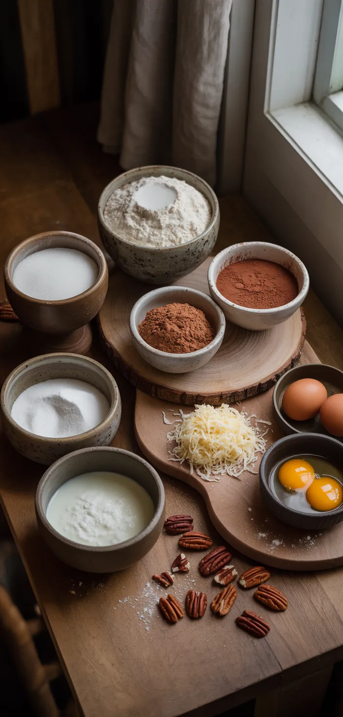 Ingredients photo for The Best German Chocolate Cake In All The Land Recipe