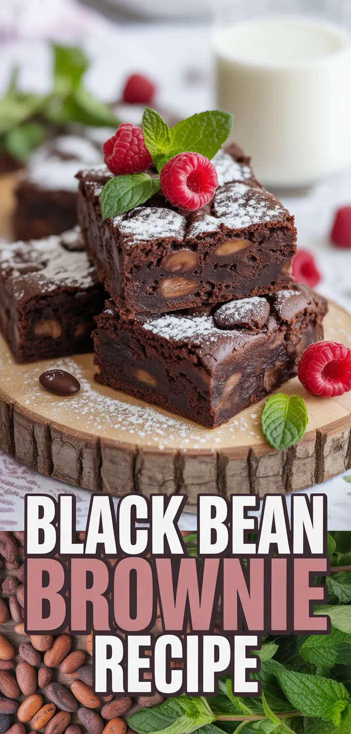 Black Bean Brownie Recipe