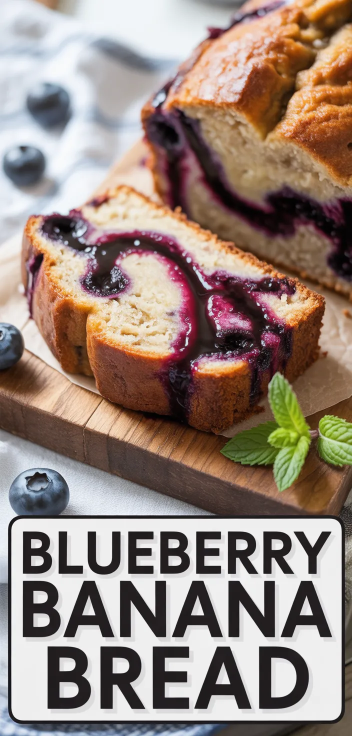Blueberry Banana Bread Recipe