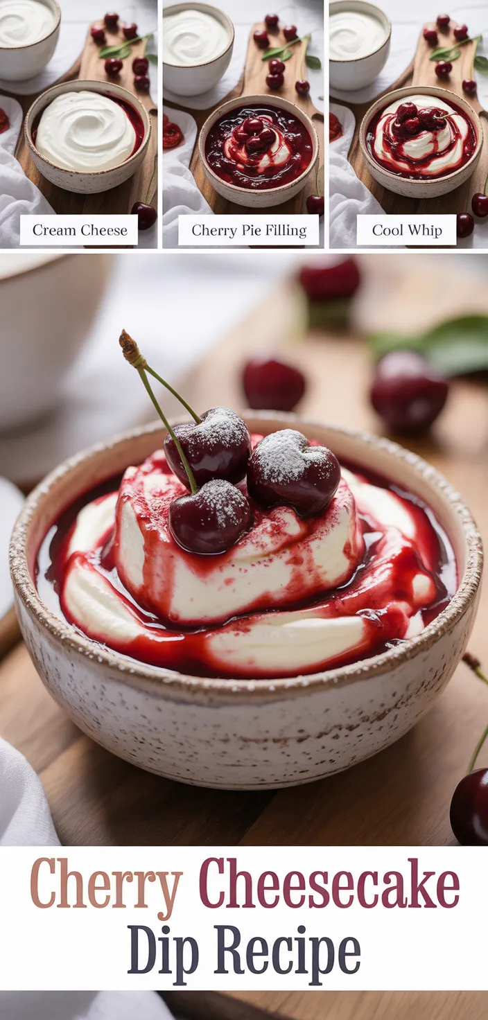 Cherry Cheesecake Dip Recipe