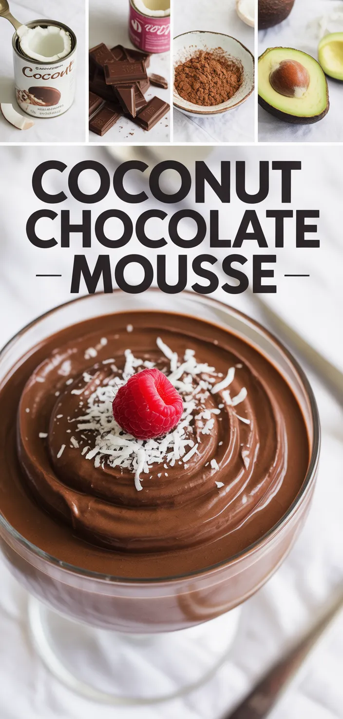 Coconut Milk Chocolate Mousse Recipe