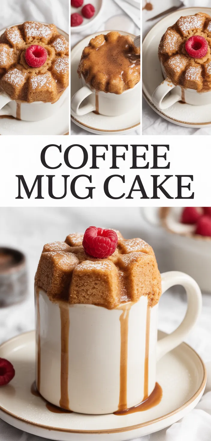 Coffee Mug Cake Recipe