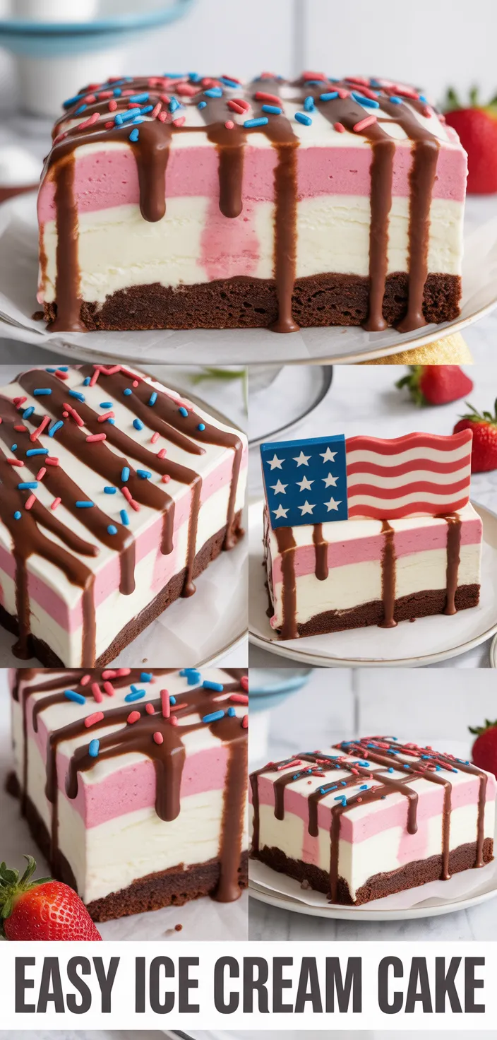 EASY ICE CREAM CAKE Recipe