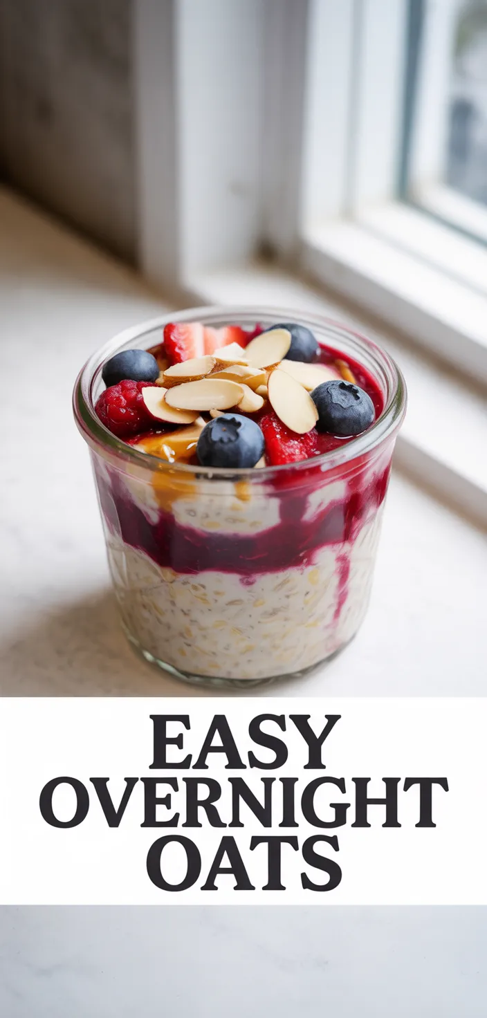 Easy Overnight Oats Recipe