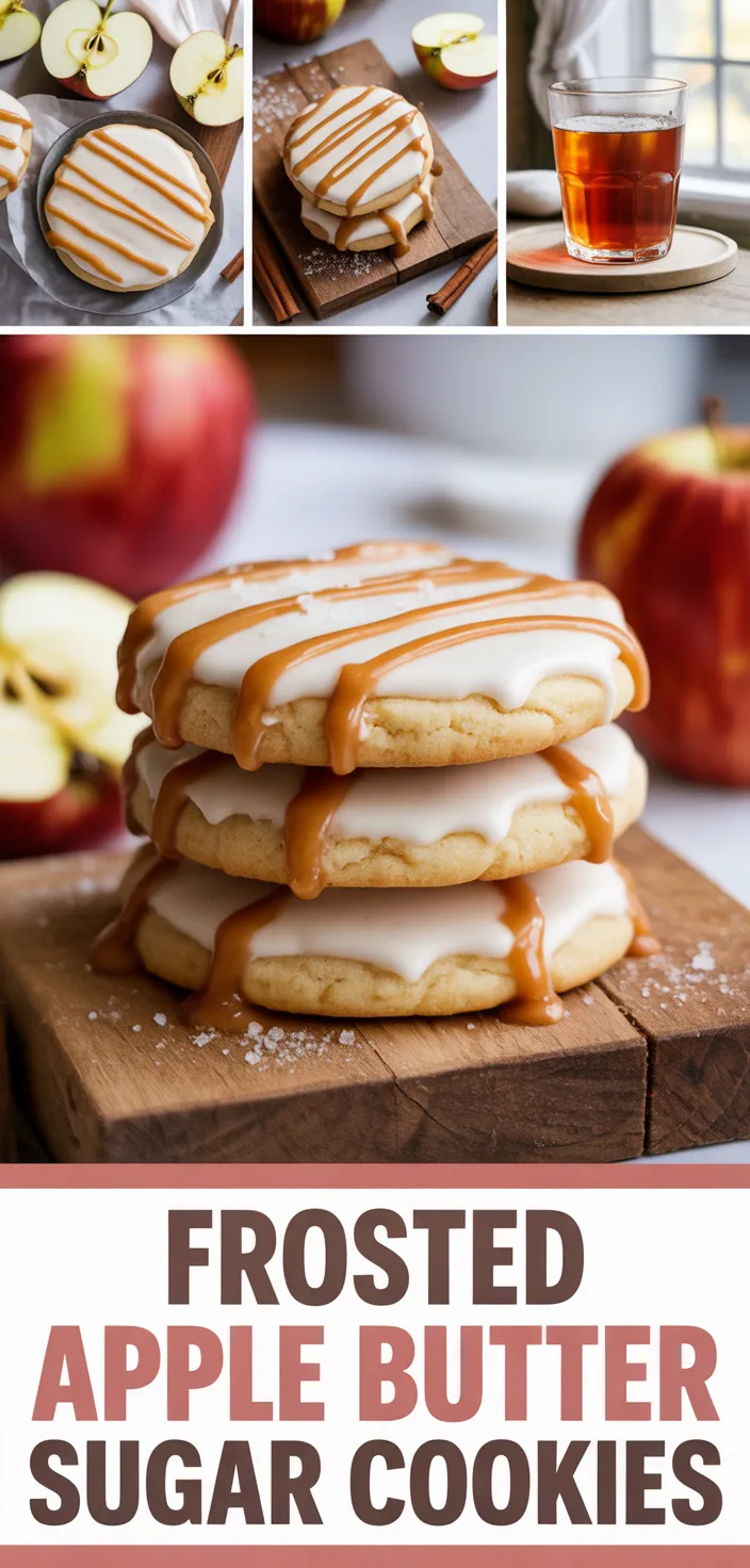 Frosted Apple Butter Sugar Cookies Recipe